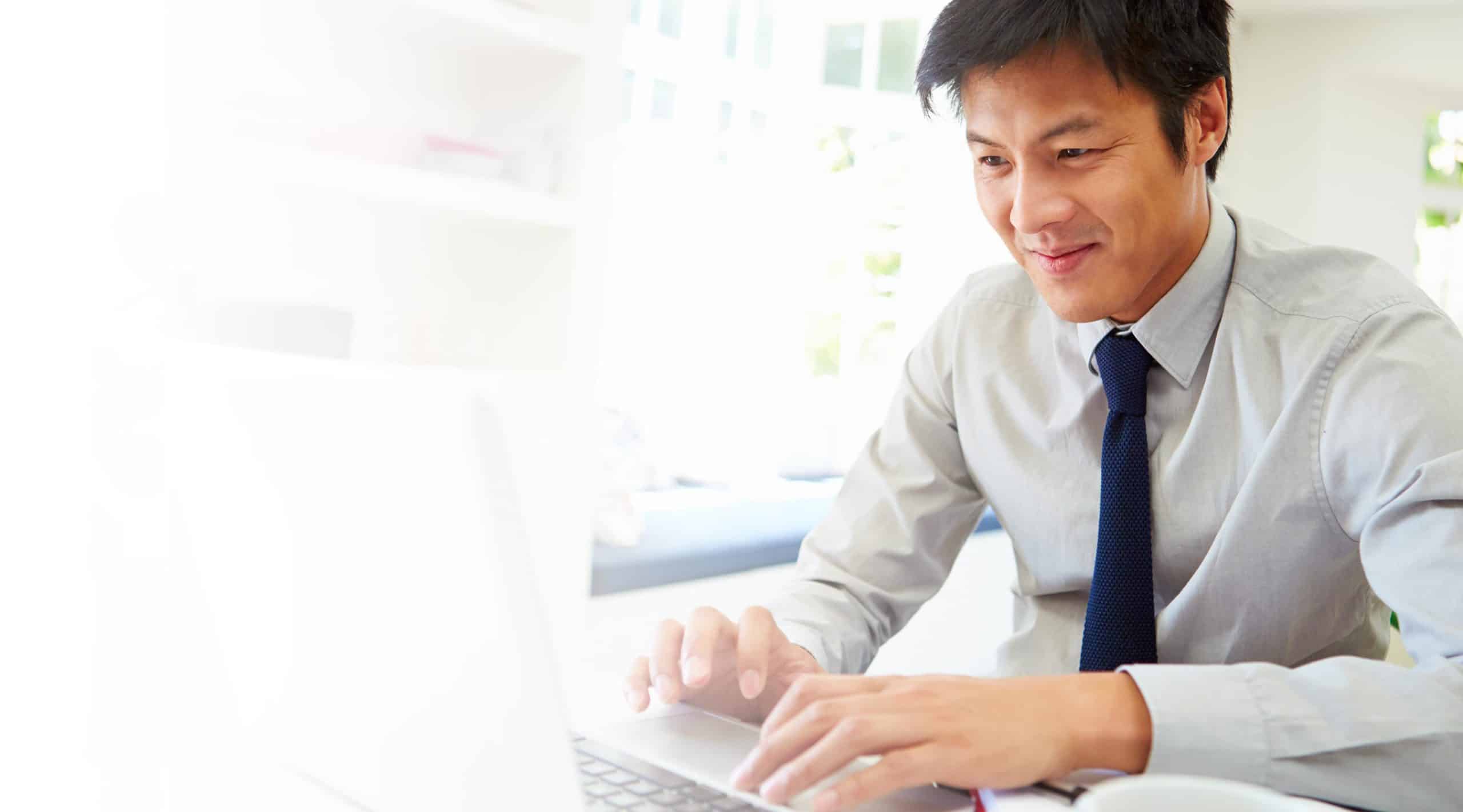 Man on Laptop