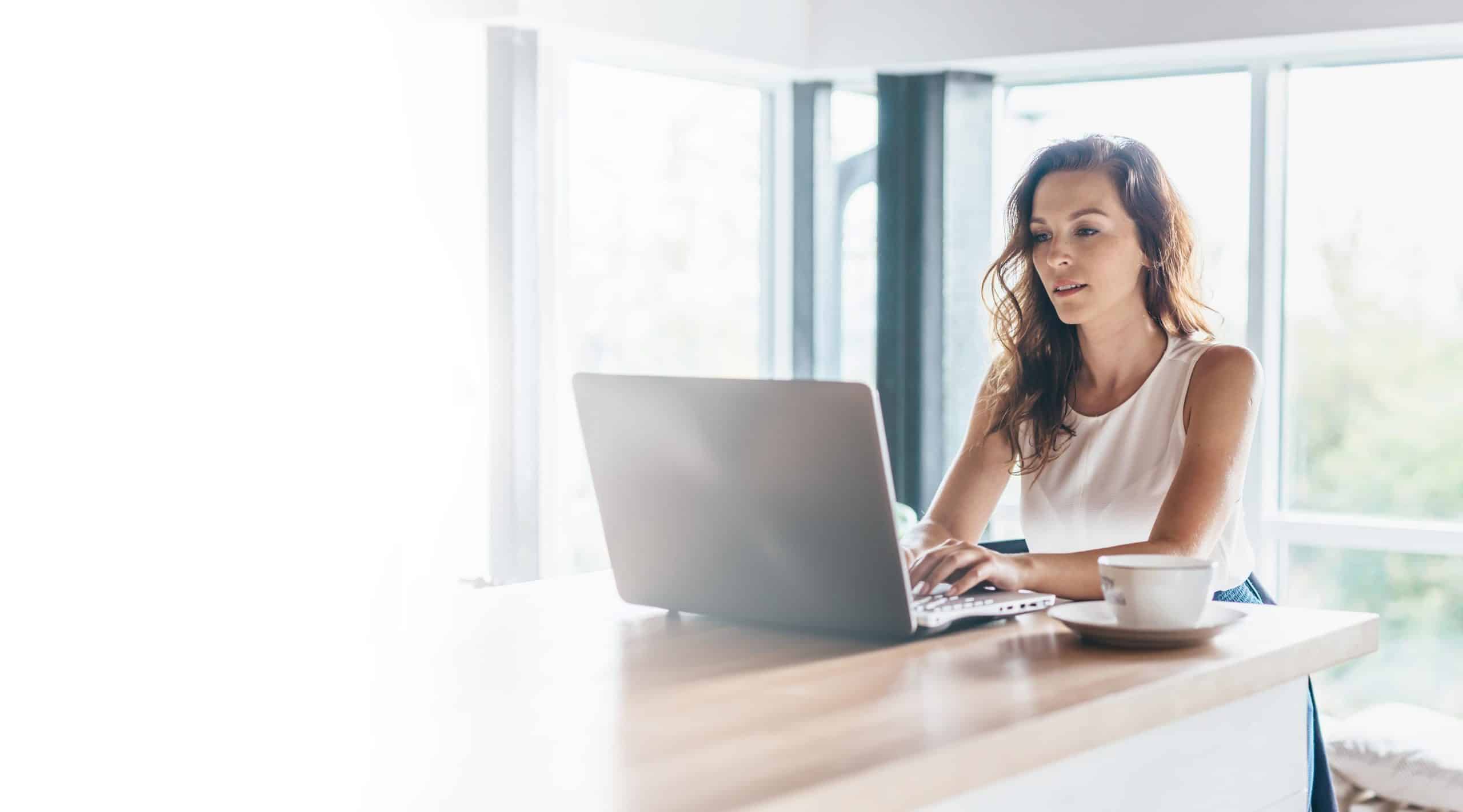 Woman on Laptop